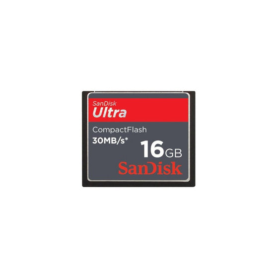 SanDisk Ultra CompactFlash 16 GB Memory Card 30MB/s SDCFH-016G-U46