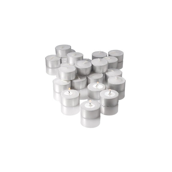 Richland Tealight Candles Extended Burn 7 Hour White Unscented Set of 100