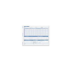 Adams Business Forms 9032 - WEEKLY EXPENSE REPORT FORMS, TWO-PART CARBONLESS 11 X 8 1/2, TWO-PART, 50/PACK