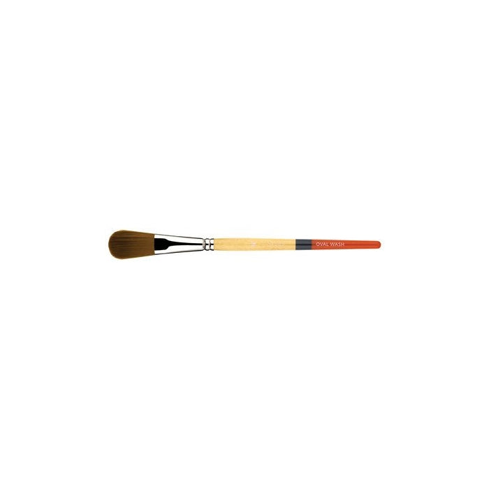 Princeton Snap Brushes 3/4 in. golden taklon oval wash