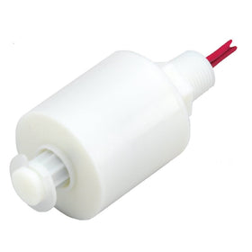 Gems Sensors 142505 Polypropylene Float Single Point Highly Reliable Compact Level Switch, 1" Diameter, 1/8" NPT Male, 13/16" Actuation Level