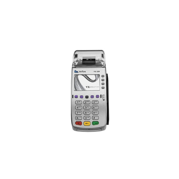 Verifone VX520 Dual Comm Credit Card Machine- With Smart Card Reader