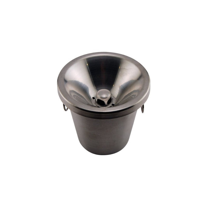 Franmara Wine Tasting Spittoon - 1 1/2 Qt - Brushed Stainless Steel by Franmara