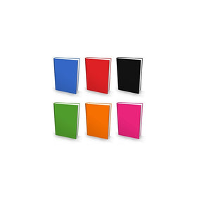 Book Sox Stretchable Book Cover: Jumbo 6 Color Value Pack. Fits Most Hardcover Textbooks up to 9" x 11". Adhesive-Free, Nylon Fabric School Book Protector. Easy to Put On. Washable & Reusable Jacket.