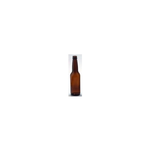 Home Brew Ohio 12 oz Beer Bottles- Amber- Case of 24, Brown