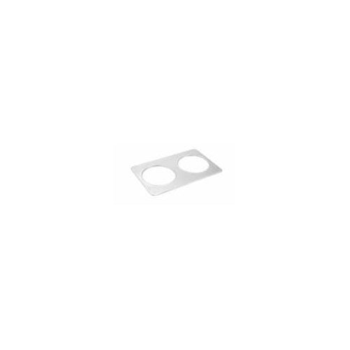 Winco ADP-808 Adaptor Plate, Two 8-3/8-Inch Holes