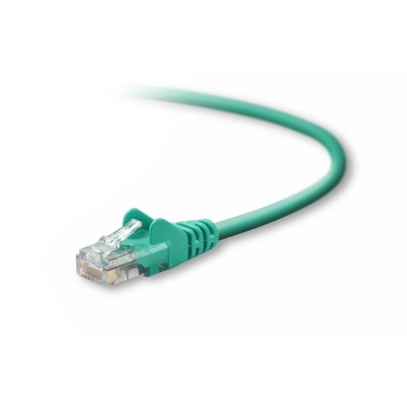 Belkin 15ftCAT5E Green Patch Cord Snagless