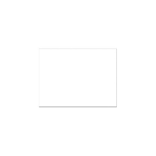 Riverside 3D Construction Paper, White, 18" x 24", 50 Sheets