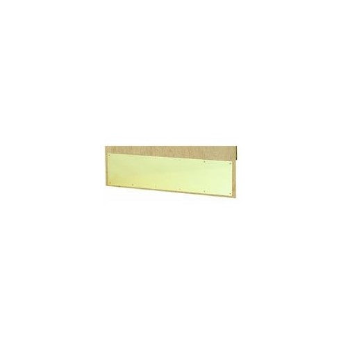 National Hardware N244-079 V1996 Kickplates in Brass, 8" x 34"