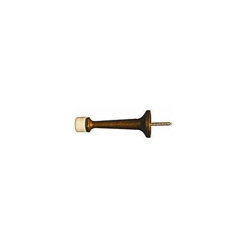 National Hardware N215-871 V1931 Rigid Door Stop in Antique Brass