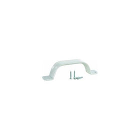 National Hardware N162-594 V6 Pull in White vinyl coated