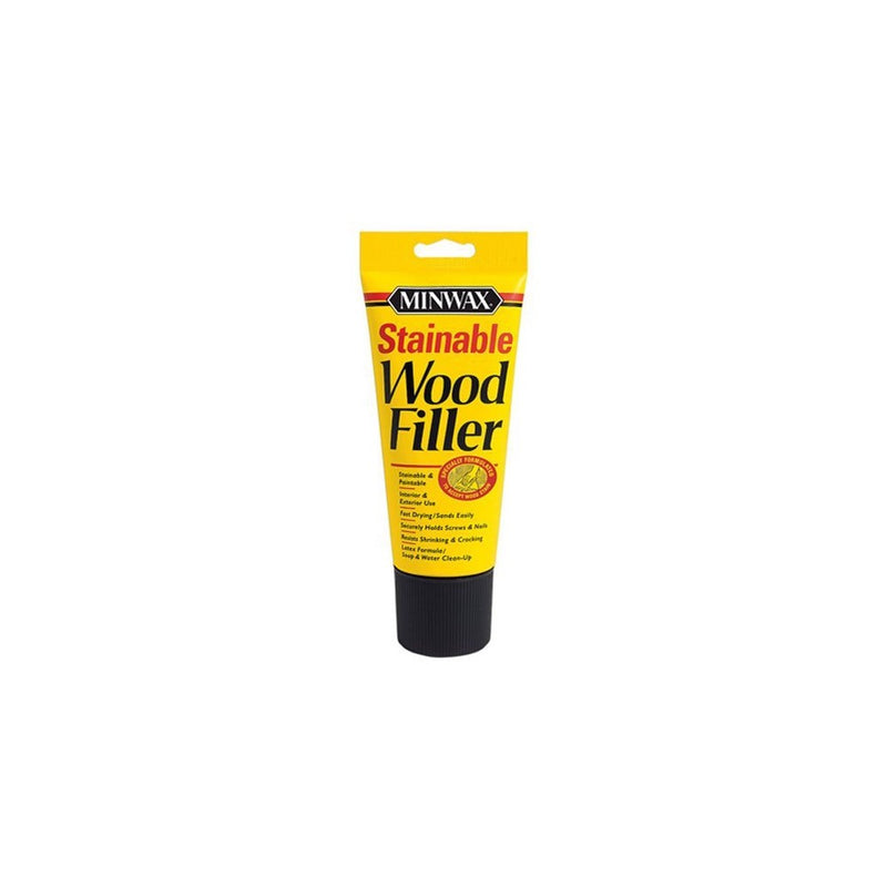 Minwax 42852000 Stainable Wood Filler, 6-Ounce