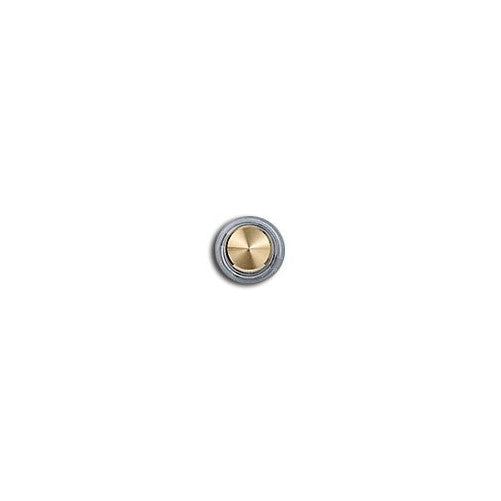 Thomas & Betts DH1203L Carlon Brass Rim Lighted Wired Round Push Button