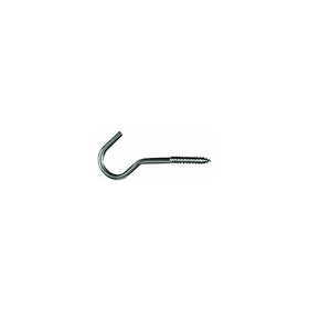 National Hardware N220-814 2153BC Screw Hook in Stainless Steel, 1/4 x 4-1/4