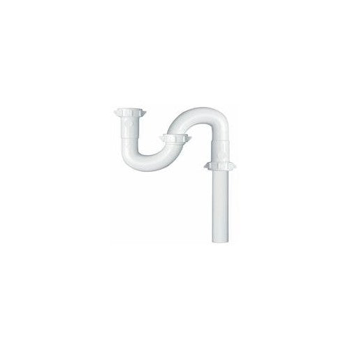Keeney 270WK 1-1/4-Inch by 20-1/2-Inch Lavatory Sink S-Trap, White
