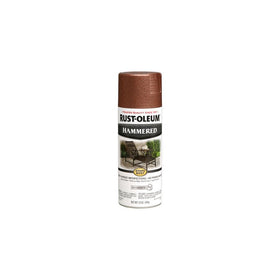 Rust-Oleum 210849 Hammered Metal Finish Spray, Copper, 12-Ounce