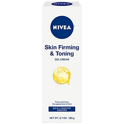 NIVEA Skin Firming and Toning Gel-Cream, 6.7 Ounce (Pack of 2)