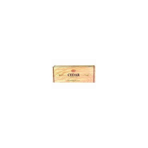 Cedar - Box of Six 20 Gram Tubes - HEM Incense