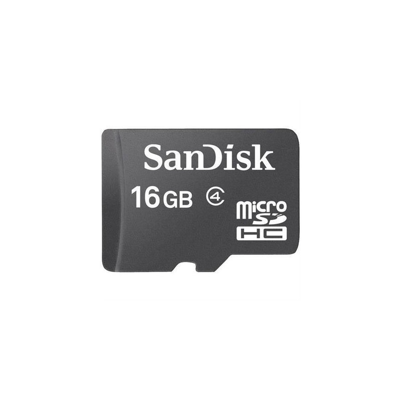 SanDisk 16 GB microSDHC Flash Memory Card SDSDQ-016G (Bulk Packaging) - Class 4