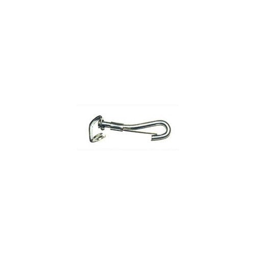 Baron BA-1407 Open Swivel Eye Wire Snap 3 3/8 Long, 9/32 Snap opening