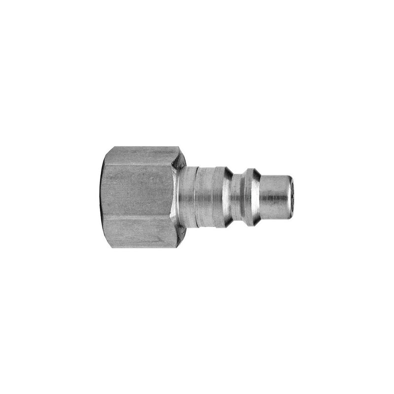 Dixon Valve DCP20 Steel Air Chief Industrial Interchange Air Fitting, Quick-Connect Plug, 1/4" Coupling x 1/4" NPT Female Thread, 37 CFM Flow Rating