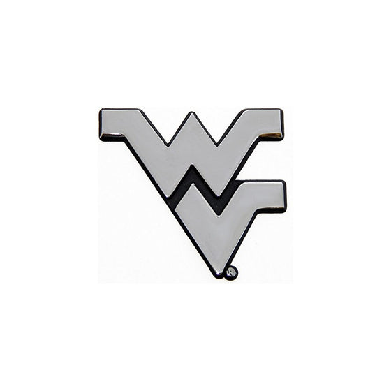 West Virginia University Mountaineers Chrome Plated Premium Metal Emblem Car Truck Motorcycle Logo