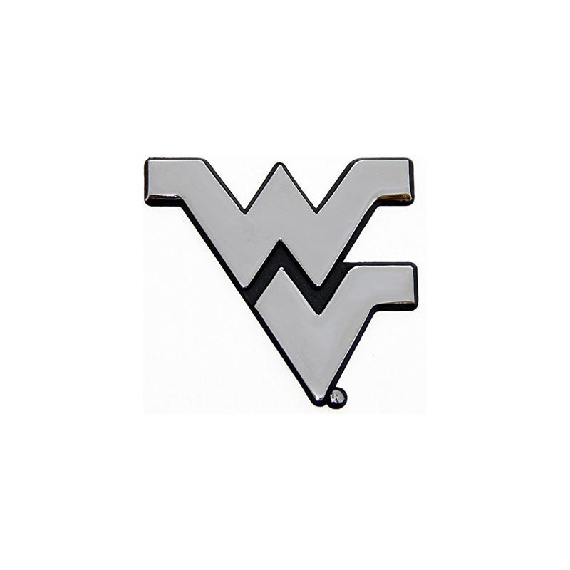 West Virginia University Mountaineers Chrome Plated Premium Metal Emblem Car Truck Motorcycle Logo