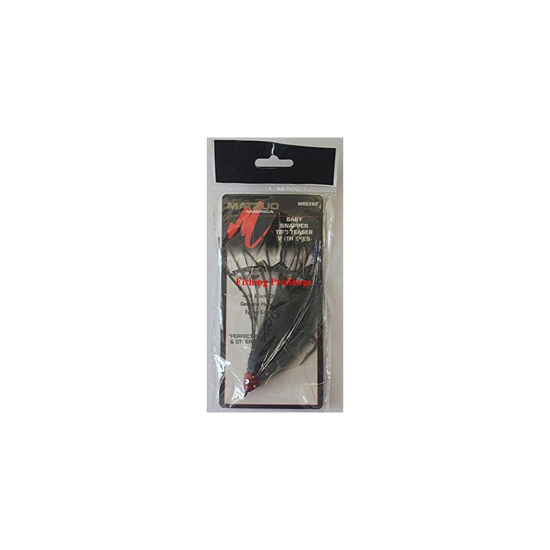 Matzuo Baby Snapper Tied Skirted Teaser w/Eyes Rig