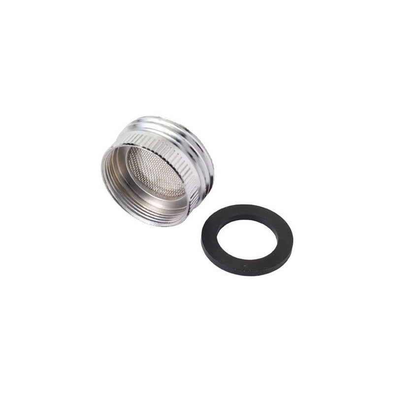 BrassCraft SF0016X Aerator Adaptor 15/16-Inch-27 Female Thread x 3/4-Inch Male Hose Thread, Chrome