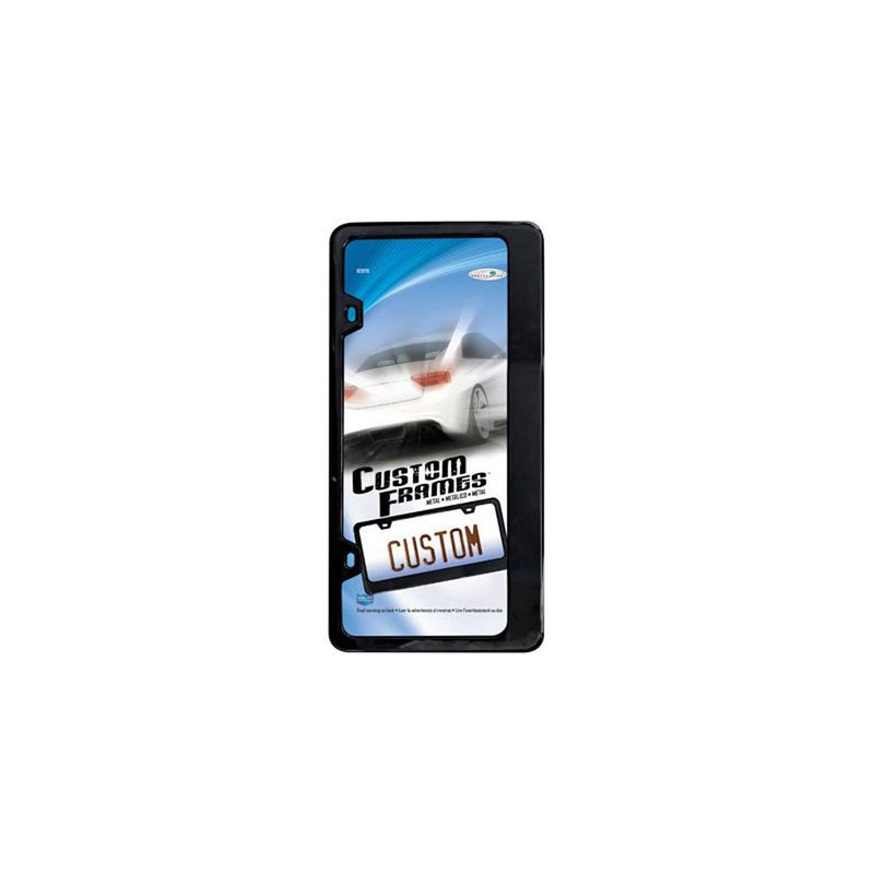 Custom Accessories 92870 Black Classic Style License Plate Frame
