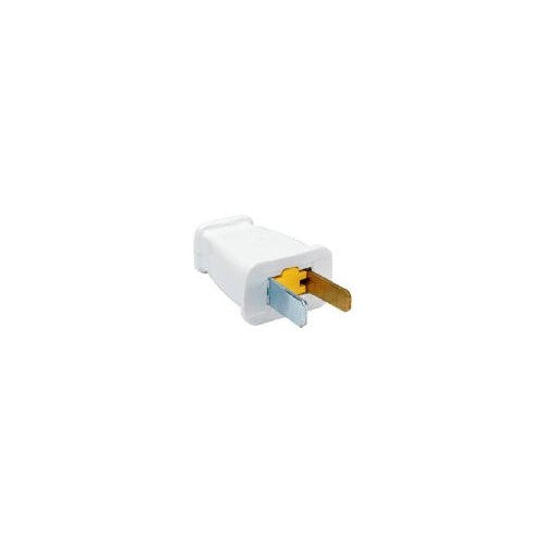 Pass & Seymour Dead Front Plug 15 Amp Ul 16 Awg Wht Bulk