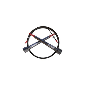 Jump Rope - Master Double Unders and Smash Your Workout - With Bonus Fitness Training Ebook, Speed Rope Carry Case, Outdoor Jumprope Cable Protector and Screw Kit