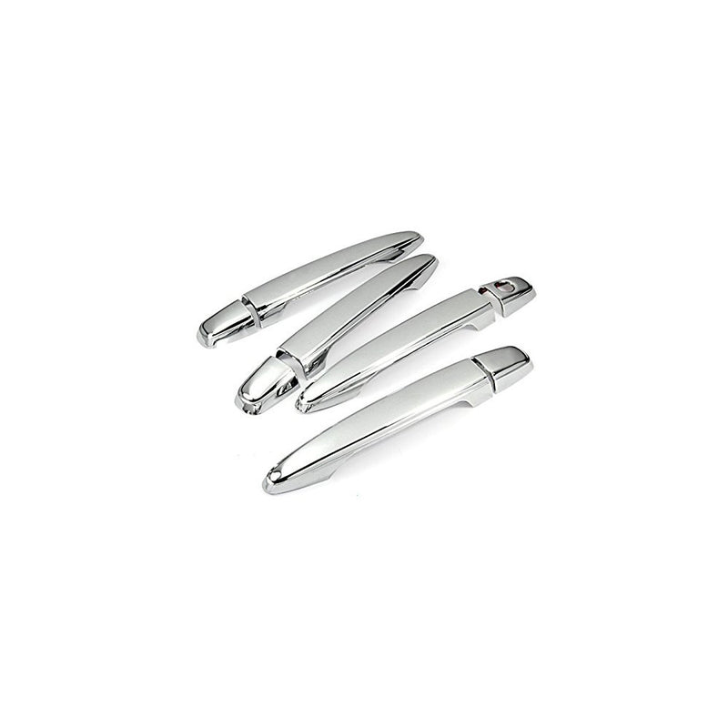 MaxMate Fits 05-13 Toyota Tacoma/05-08 4Runner/05-11 Avalon/07-11 Camry/04-10 Sienna/04-09 Lexus RX330/RX350 Chrome 4 Doors Handle Cover W/O Passenger Side Keyhole No Smartkeyhole