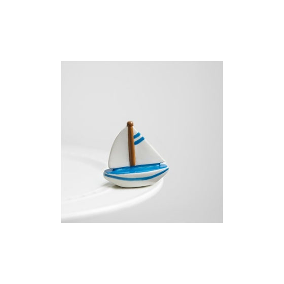 Nora Fleming Sailboat Mini - Nora Fleming Sail Me Away Mini A136