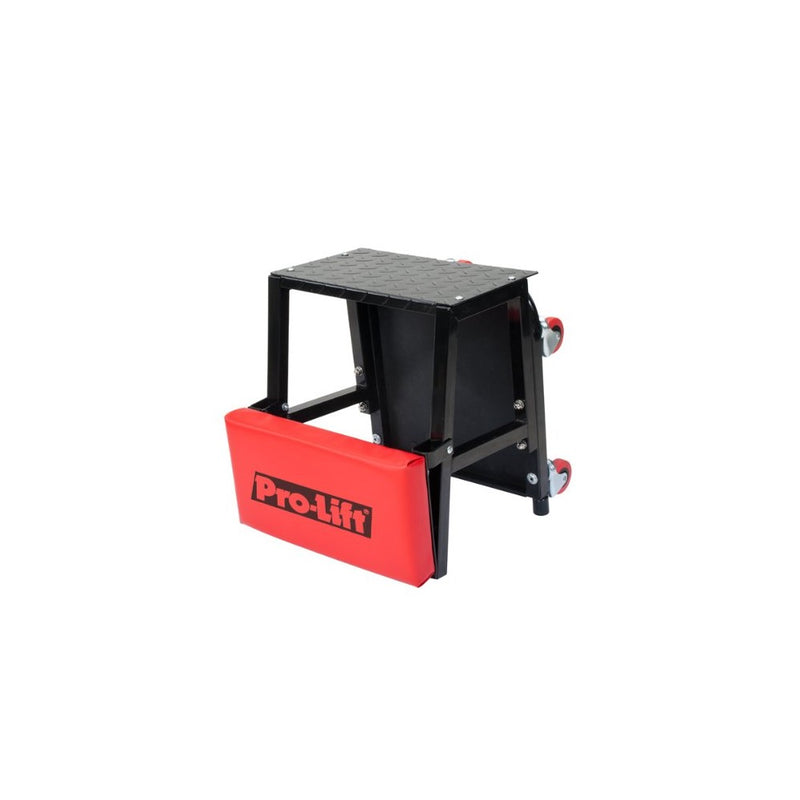 Pro-Lift C-2800 Grey Creeper Seat and Stool Combo - 300 lb. Capacity