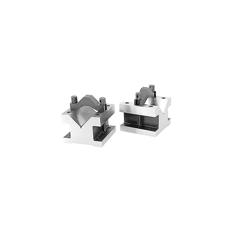 HHIP 3402-0001, 1-3/8 L X 1-3/8 W X 1-3/16 H PRECISION V-BLOCK & CLAMP SET