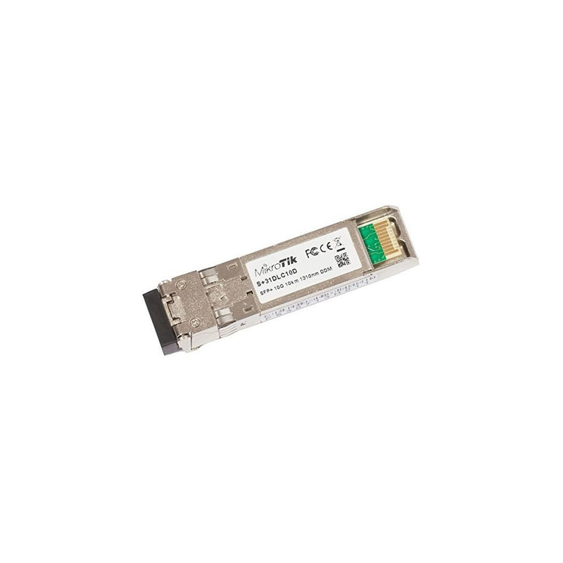 MikroTik S-31DLC20D Transceiver 1.25G DDM SFP 1310nm Dual LC Connector 20Km SM