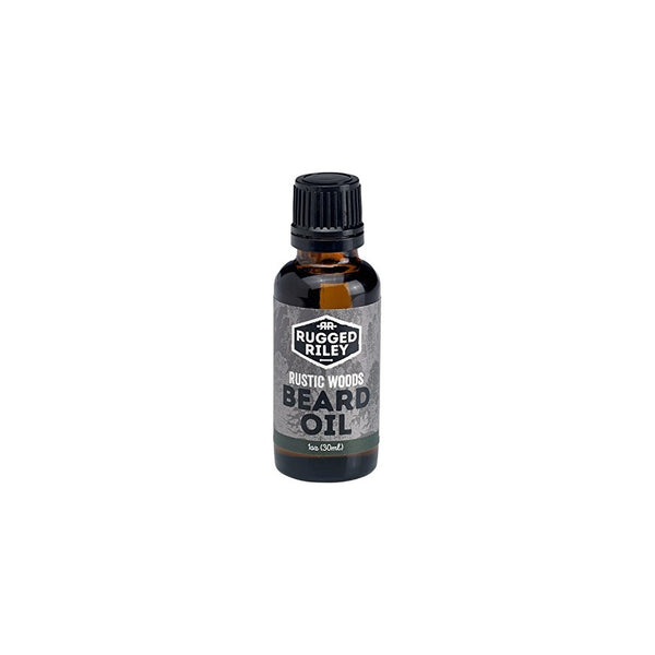 Rugged Riley All Natural Men's Rustic Woods Beard Oil