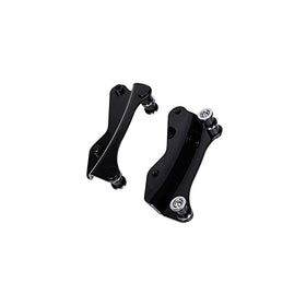 4 Point Docking Hardware Kit For Harley Touring Models 2014-2016 -- Glossy Black