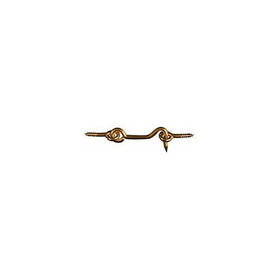 National Hardware N118-133 V2001 Hooks and Eye in Solid Brass