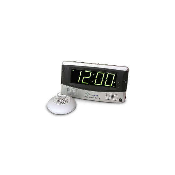 Sonic Alert SBD375SSEU/USA Sonic Boom Dual Alarm Vibrating Alarm Clock