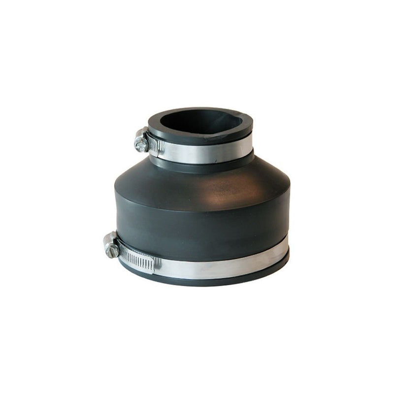 Fernco P1056-415 4-Inch by 1-1/2-Inch Flexible Coupling With Clamp