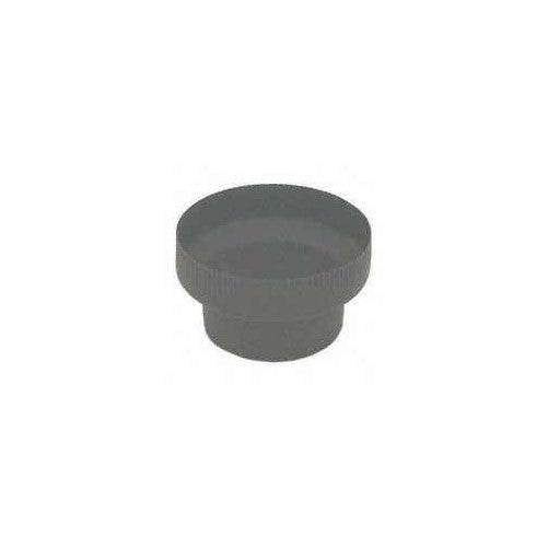 6x7-612 6" X 7" 24ga Black Large End Crimped Increaser