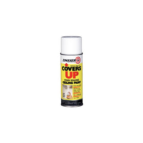 Zinnser 03688 Covers Up Stain Sealing Ceiling Paint, White