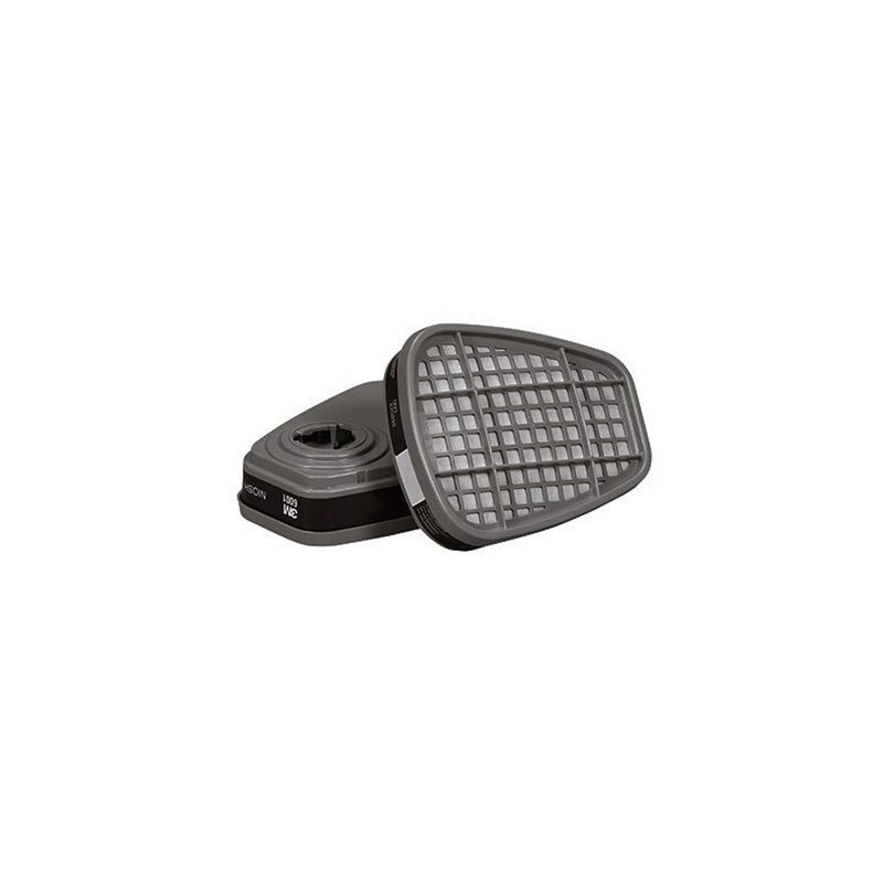 3M 6001PB1-1 Organic Vapor Replacement Cartridge, 1-Pair