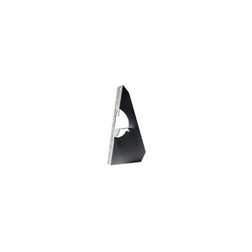 Lineco Single Wing Self-Stick Easel Backs, Size 7", White, Pack of 25