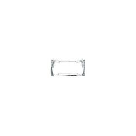 Palm Tree License Plate Frame (Chrome Metal)