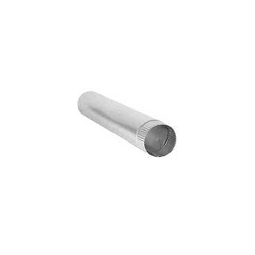 DUNDAS JAFINE P4E20ZW Aluminum Snap-Lock Dryer Vent Pipe, 4" x 24"