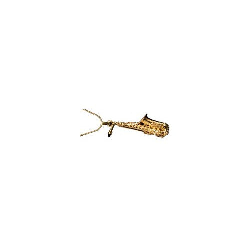 Alto Sax Necklace - Gold