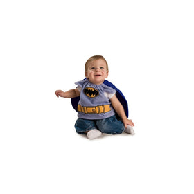 Rubie's Batman The Brave And The Bold Deluxe Bib, Batman Print, Newborn (0-9 Months) Costume